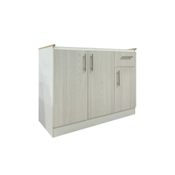 MUEBLE LAVAPLATO 120 CON CAJON DER PARA CUBIERTOS ARTICO