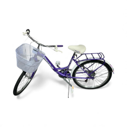 BICICLETA PASEO ARO 24 SPRING LILA