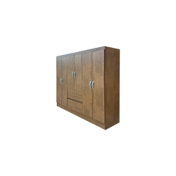 CLOSET 6 PUERTAS 2CJ 153X40X181 CM RUSTIC 