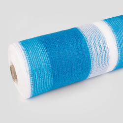 MALLA RASCHEL BICOLOR AZUL 80% 4.20 MT