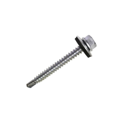 TORNILLO CABEZA HEXAG. C/GOLILLA 12X11/4" CAJA 100 UN