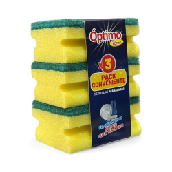 ESPONJA OPTIMO PACK 3 UNIDADES 