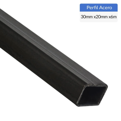 PERFIL RECTANGULAR 30X20X1,5MM