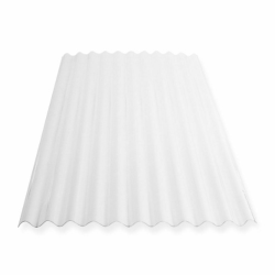 POLICARBONATO ONDULADO 0,5X2,0MT TRANSPARENTE 