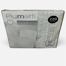 SABANA M/F BRODERIE MASHINI 2.0 PL VERDE AGUA 