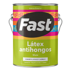 LATEX FAST GRIS CLARO INTERIOR/EXTERIOR
