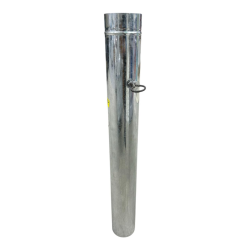 TUBO GALVANIZADO C/TEMPLADOR 5" E=0.8MM