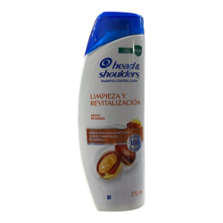 SHAMPOO HEAD & SHOULDERS 375 ML REVITALIZACION Y ARGAN